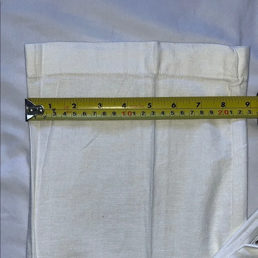 Roundtree & Yorke White Cargo Pants Utility Style